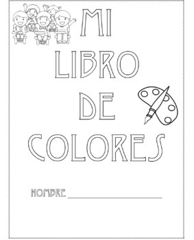 Mi libro de los colores para colorear (12) – Imagenes Educativas