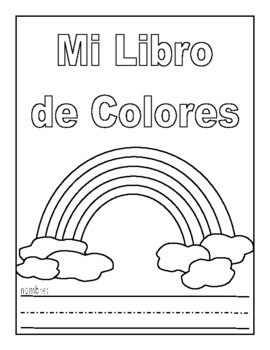 Mi libro de los colores para colorear (5) – Imagenes Educativas