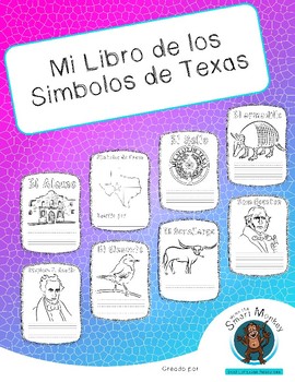 Preview of Texas - Book of Texas Symbols in Spanish - Mi Libro de los Símbolos de Texas