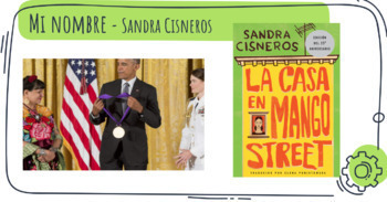 Preview of Mi Nombre - Sandra Cisneros: Cuento, Preguntas, Proyecto, Pear Deck Google Slide
