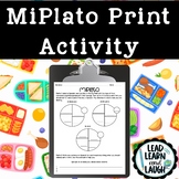 MiPlato / MyPlate Print Activity