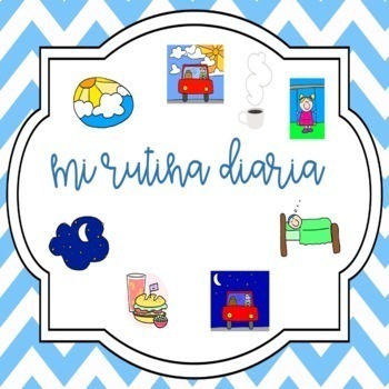 Preview of Mi Rutina Diaria/ My daily routine-Reflexive pronouns-Spanish lesson