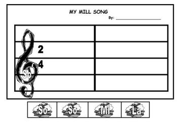 Download Mi So La Lesson Bundle With Original Winter Song By Emily F Tpt