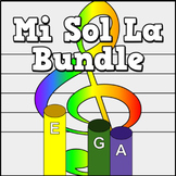Mi Sol La Songs - Boomwhacker Play Along Video and Sheet M