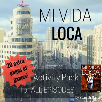 Preview of Mi Vida Loca Activity and Game Pack Bundle