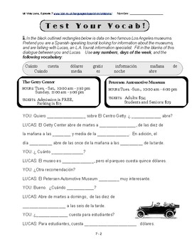 Mi Vida Loca Episode 7 Study Guide By Crooked Trails Learning Tpt