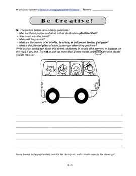 Mi Vida Loca Episode 8 Study Guide By Crooked Trails Learning Tpt