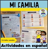 Mi familia | My Family Activities in Spanish