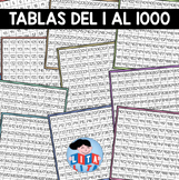 Tablas 1-1000 letra ligada
