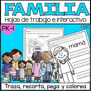 Preview of La familia | My Family in SPANISH
