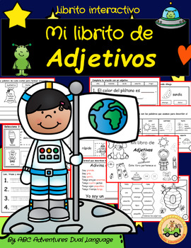 Preview of Mi librito de Adjetivos / My Booklet of Adjectives in Spanish