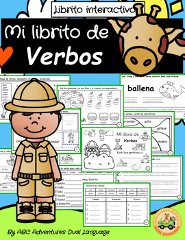 Preview of Mi librito de Verbos / My Verbs in Spanish