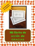 Mi librito de accion de gracias / My Thanksgiving book in Spanish