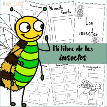 explosión En consecuencia estropeado Mi libro de los insectos / My insect book by Guaili Bibi | TPT