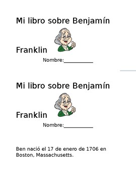 Preview of Mi libro sobre Ben Franklin