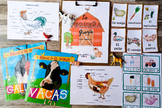 Mi pequena granja Spanish Montessori learning pack | In th
