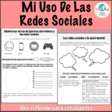 Mi uso de las redes sociales / My social media use in Spanish