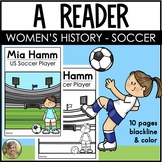 Mia Hamm Reader Women's Soccer Player Team USA Kindergarte