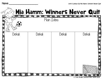 Winners Never Quit! by Mia Hamm