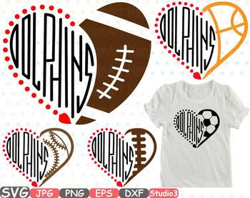 Miami Dolphins professional american football club, silhouette of