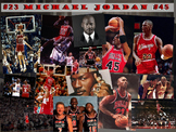 Michael Jordan: Basketball Legend - Fun PPT and handout (H