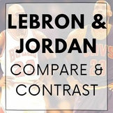 Michael Jordan & LeBron James Compare and Contrast (Black 
