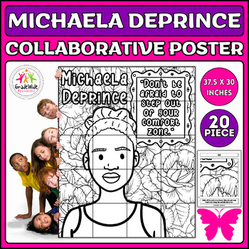 Preview of Michaela DePrince Ballet Coloring Pages | Inspiring Women in Dance Series