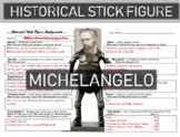 Michelangelo Historical Stick Figure (Mini-biography)