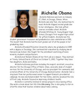 michelle obama dse essay