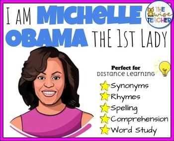 Preview of Michelle Obama | Back to School | Reading Comprehension Morning Work