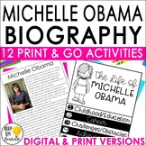 Michelle Obama Biography & Reading Response Activities | D
