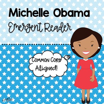 Preview of Michelle Obama Emergent Reader {BLACK HISTORY MONTH}