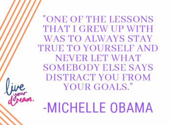 Michelle Obama Motivation (3 Powerful Posters) by Francesca Smith-DeYoung