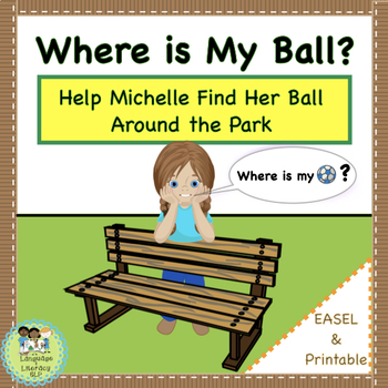 Preview of Where is My Ball:  Fun with Prepositions and Perspective-Taking