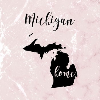 Download Michigan Clipart Usa State Vector Clipart Michigan Home Gold Us Clipart