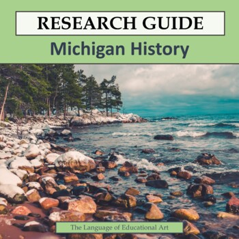 Preview of Michigan History Research Project — Secondary History ELA — CCSS Rubrics