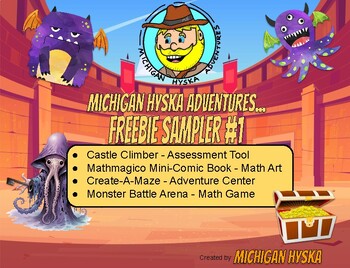 Preview of Michigan Hyska Adventures Sampler - Freebie #1