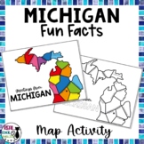 Michigan Map Activity | Fun State Facts