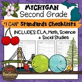 Michigan I Can Standards Checklists Second Grade