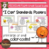 Michigan Social Studies Standards - Fourth Grade Posters