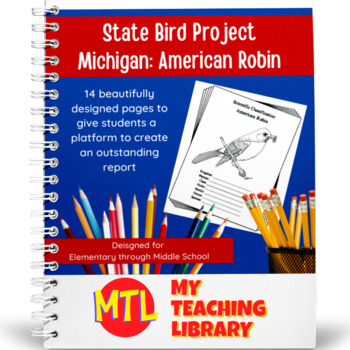 Preview of Michigan State Bird Project – American Robin