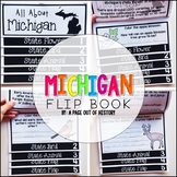 Michigan State Symbols Flipbook Interactive Activity for S