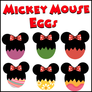 Preview of Mickey Easter eggs+ Mickey Alphabet