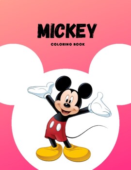 Preview of Mickey Mouse 50 Coloring Pages