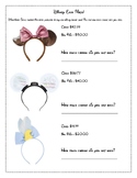 Mickey Mouse Ear Math
