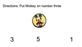 Mickey Mouse Number ID 1-10