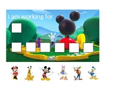 Mickey Mouse Token Board