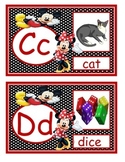 Mickey and Minnie alphabet