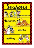 Mickey mouse seasons poster