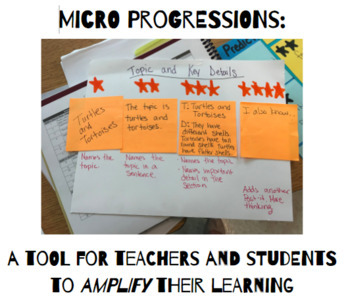 Preview of Micro Progressions: A tool for teachers and students to amplify their learning